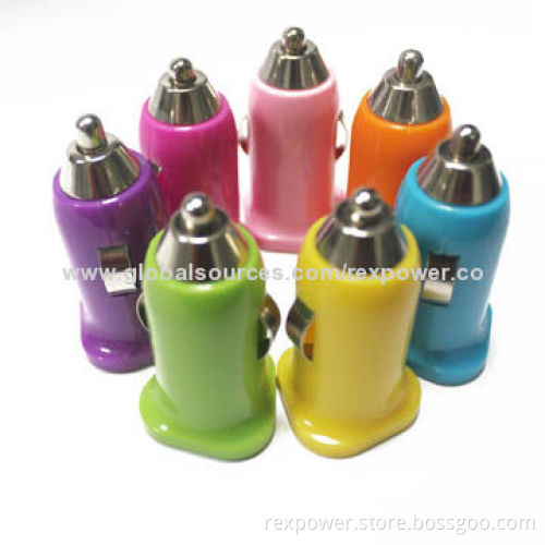 Chargers for iPad/iPhone with 5V DC Outdoor Voltage and 1A Maximum Current